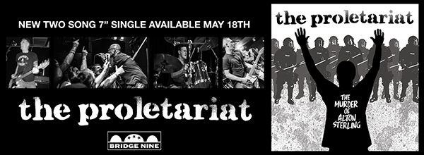 B9R254 THE PROLETARIAT Available May18th bridge9.com 1500x549 header graphic