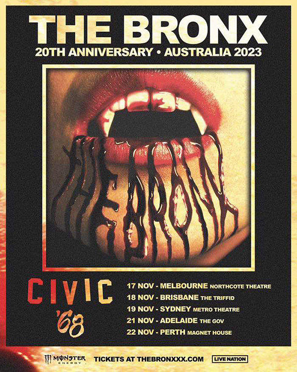 the bronx 20 year australia tour 20230725230742