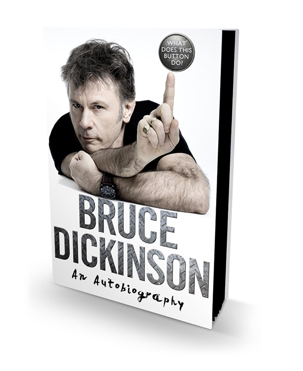 Bruce Dickinson What Does This Button Do Autobiography 3D