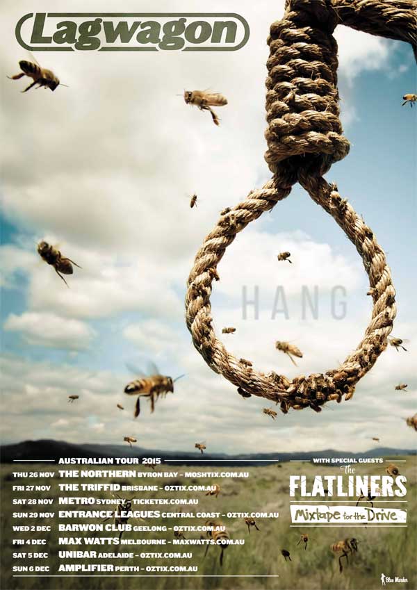 lagwagon flatliners australian tour